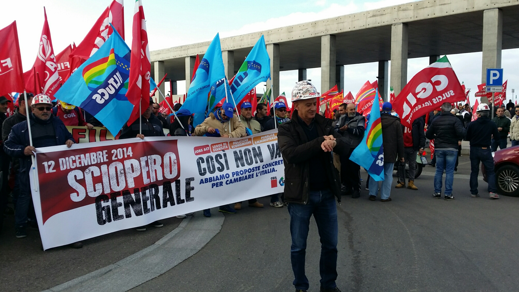 Sciopero Generale Organizzato Da Cgil E UIL.