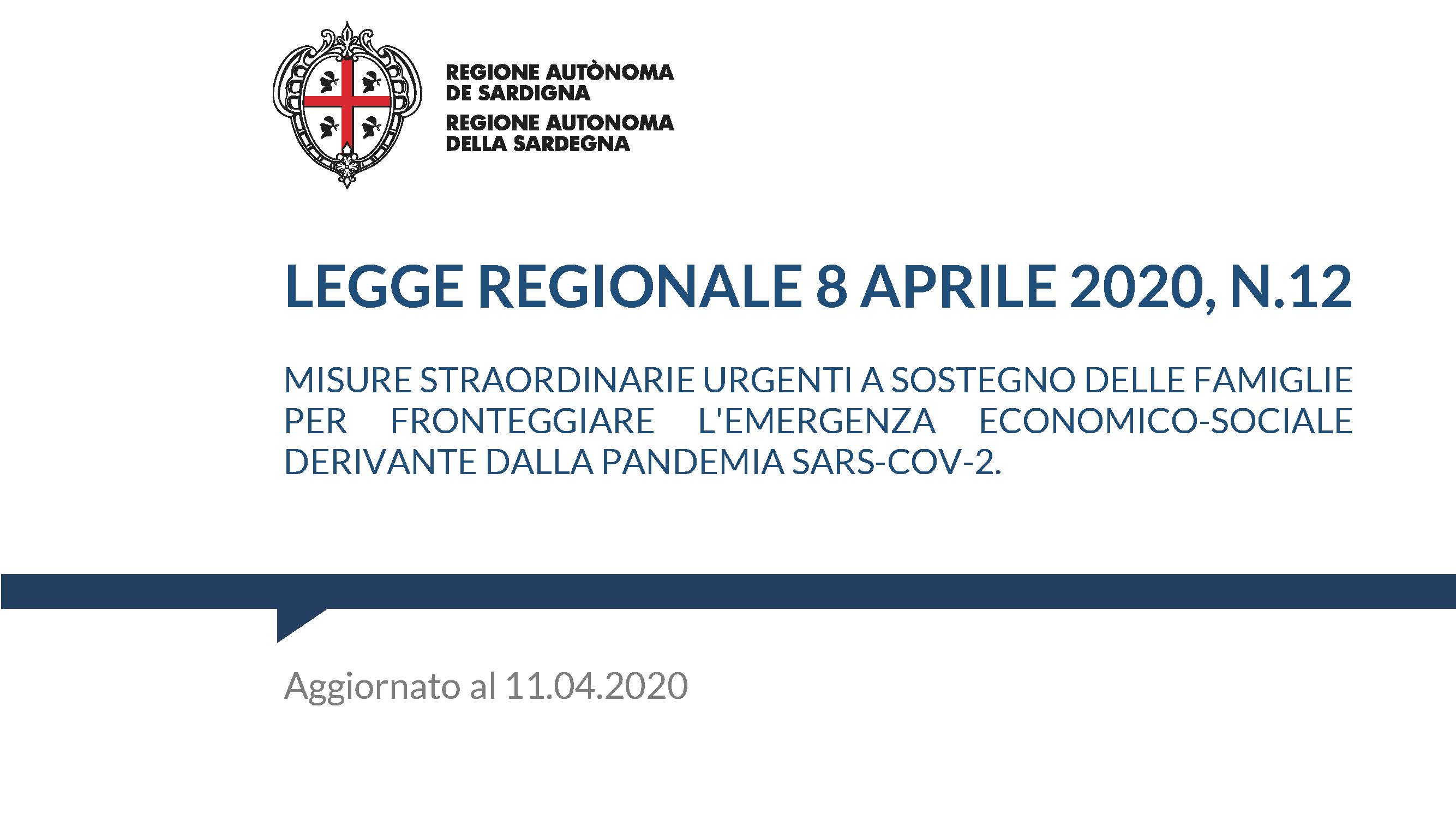 E’ Stata Pubblicata Sul Buras La Legge Regionale A Sostegno Delle ...