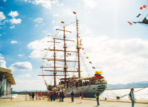 Il molo Ichnusa del porto di Cagliari.