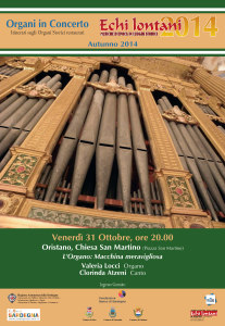 Organi in Concerto-Autunno 2014-Locandina Oristano