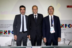maurizio Martina, Piero Fassino e Giuseppe Sala